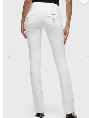 Hudson Jeans White Women's Bootcut Jeans